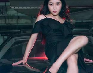 GIRLT果团网 – 资源劲爆！梦心月在黑色中游走，来吧，准备被惊艳。