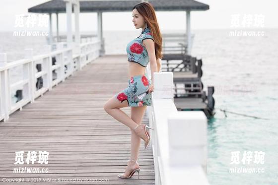 MiStar魅妍社-周小然 MiStar魅妍社 - 无圣光和周小然,死库水写真里的搞怪俏皮