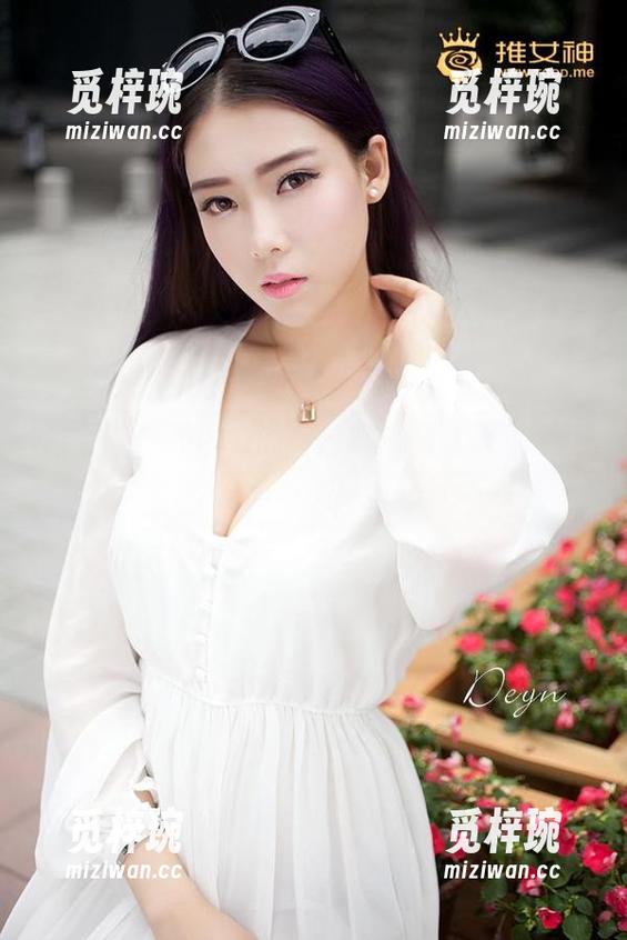 推女神 - 原图中的蕾丝细腻到让人想悄声询问，王婉悠Queen可曾这样迷人呢？