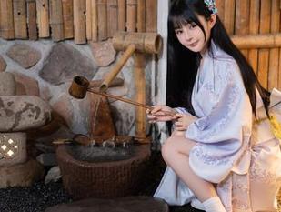小黑猫与樱井宁宁：是梦还是现实？这套写真让我思绪万千！
